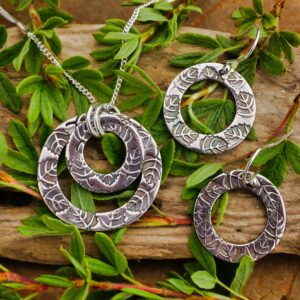 Rings of Leaves Pendant - Image 2