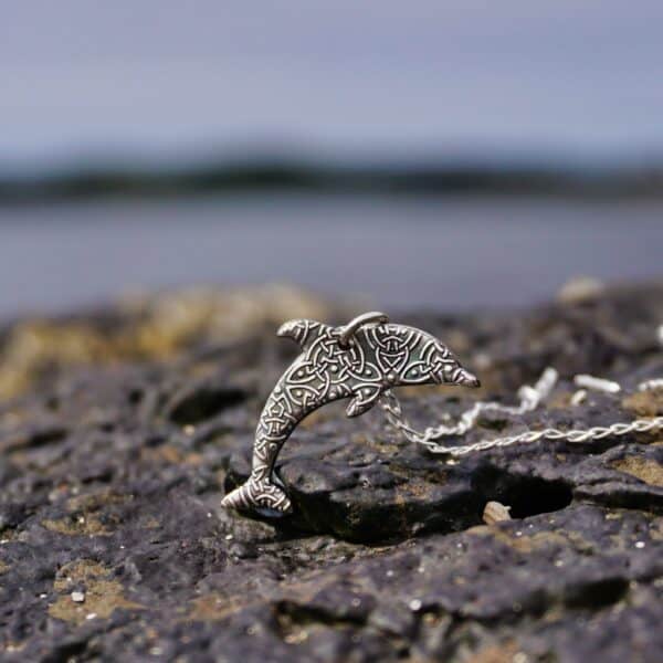 Celtic Dolphin Pendant