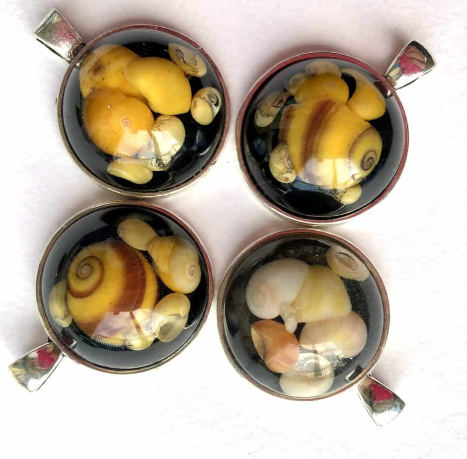 Sunset shells pendants. - Image 7