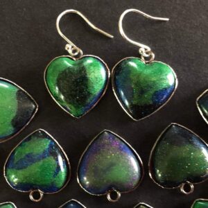 Aurora heart earrings - Image 3
