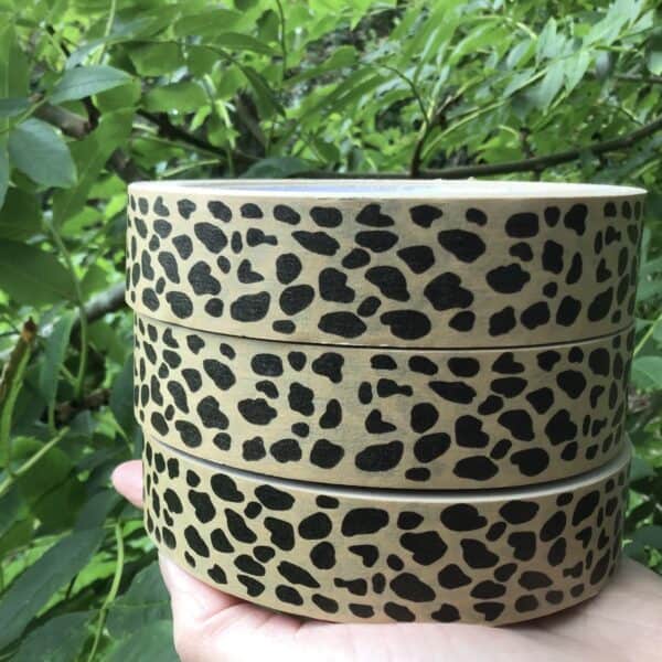 Animal Print brown paper tape