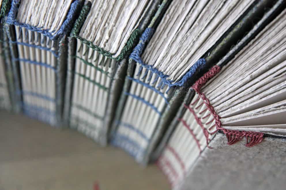 Coptic Hebridean Tweed Journal Sea Glass - Image 3
