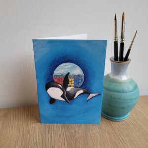 Greeting Card Pack- Orca - 8 Cards A5 - Image 4