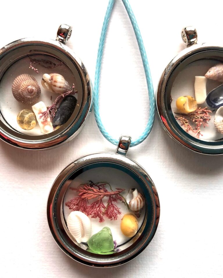 Beach treasure locket