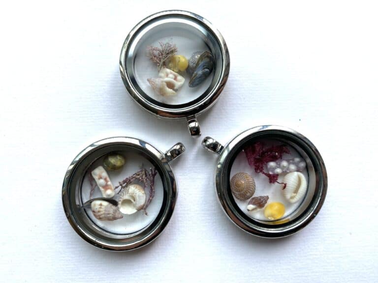 Beach treasure locket