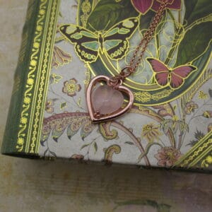 Rose Quartz Heart Pendant - Image 2