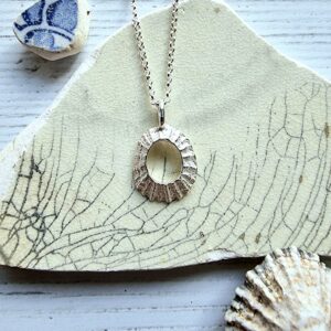 Silver Limpet Shell Necklace - Image 1