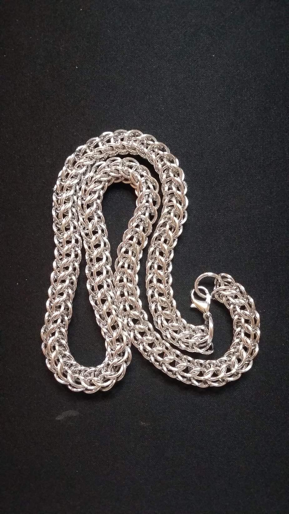 Chainmaille Rope Style Necklace - Image 6