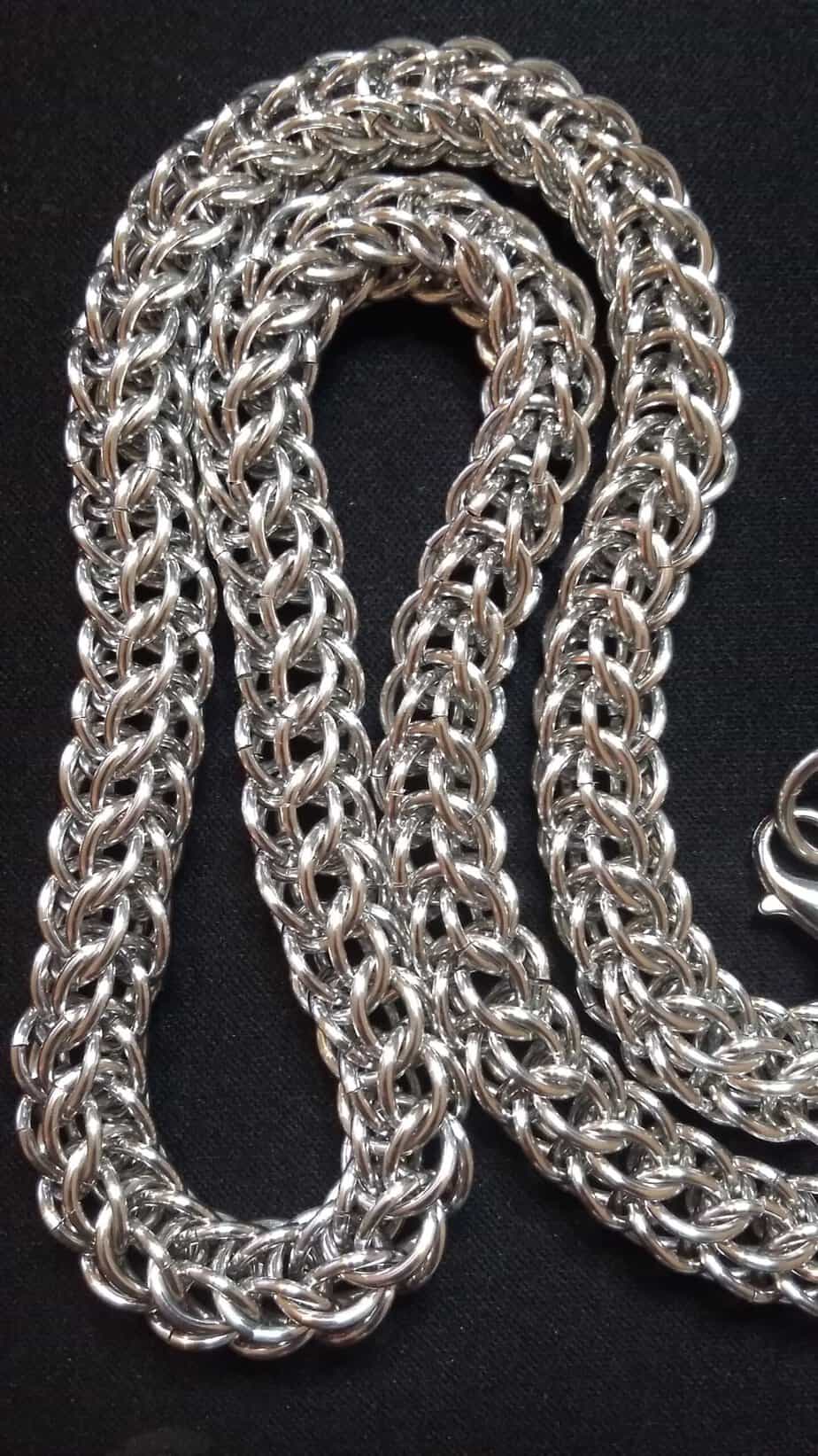 Chainmaille Rope Style Necklace - Image 7