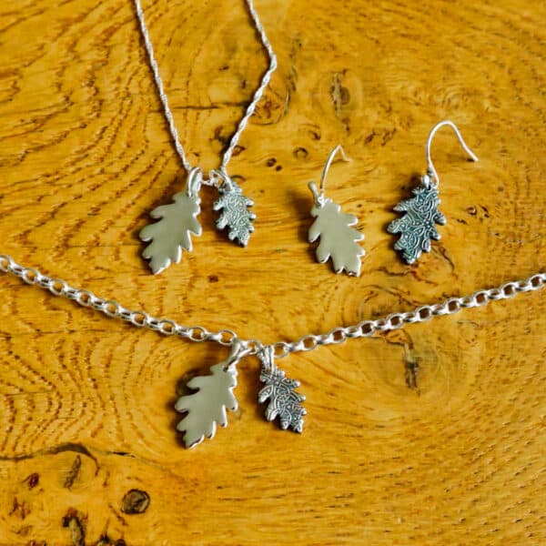 Oak Leaves Earrings