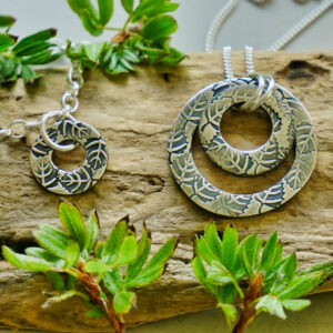 Rings of Leaves Pendant - Image 3