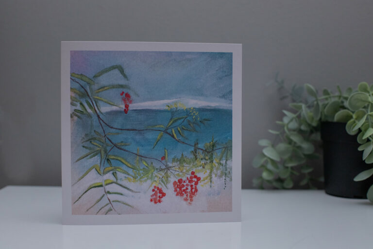Birds and Rowan Berries Christmas Cards Bundle
