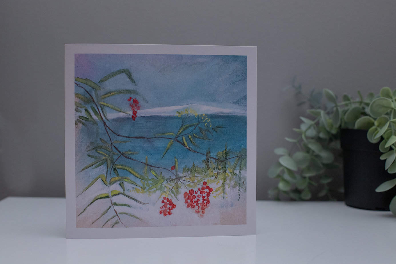 Birds and Rowan Berries Christmas Cards Bundle - Image 5