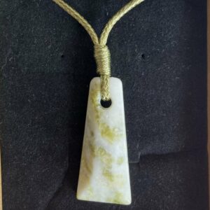 Iona Marble Speckled Pendant Necklace