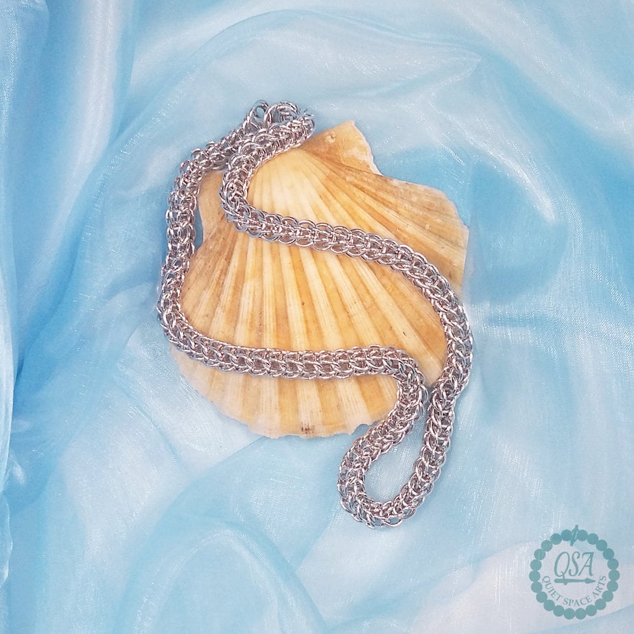 Chainmaille Rope Style Necklace - Image 3