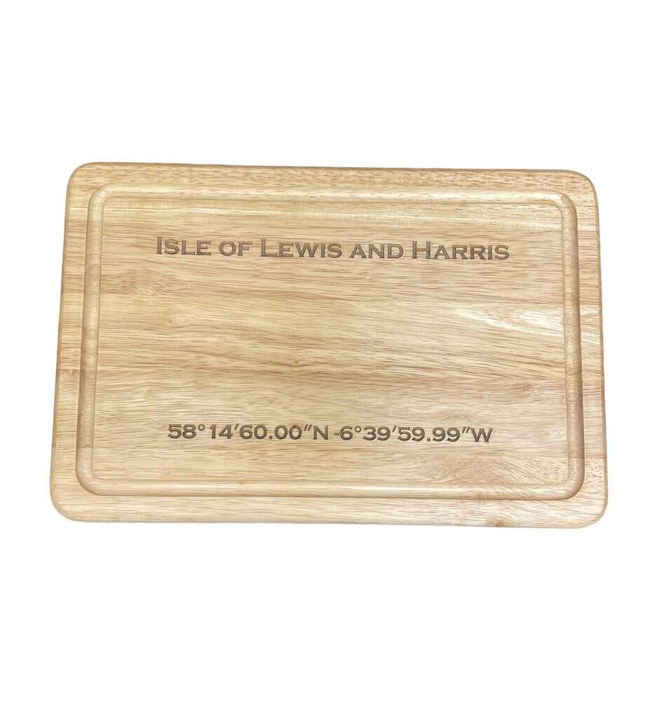 Lewis and Harris Coordinates Chopping Board - Image 1