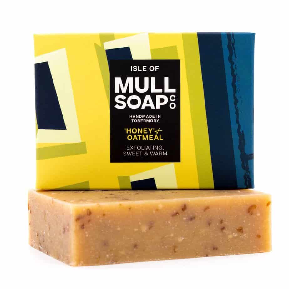 Vegan Honey & Oatmeal Isle of Mull Soap - Image 1