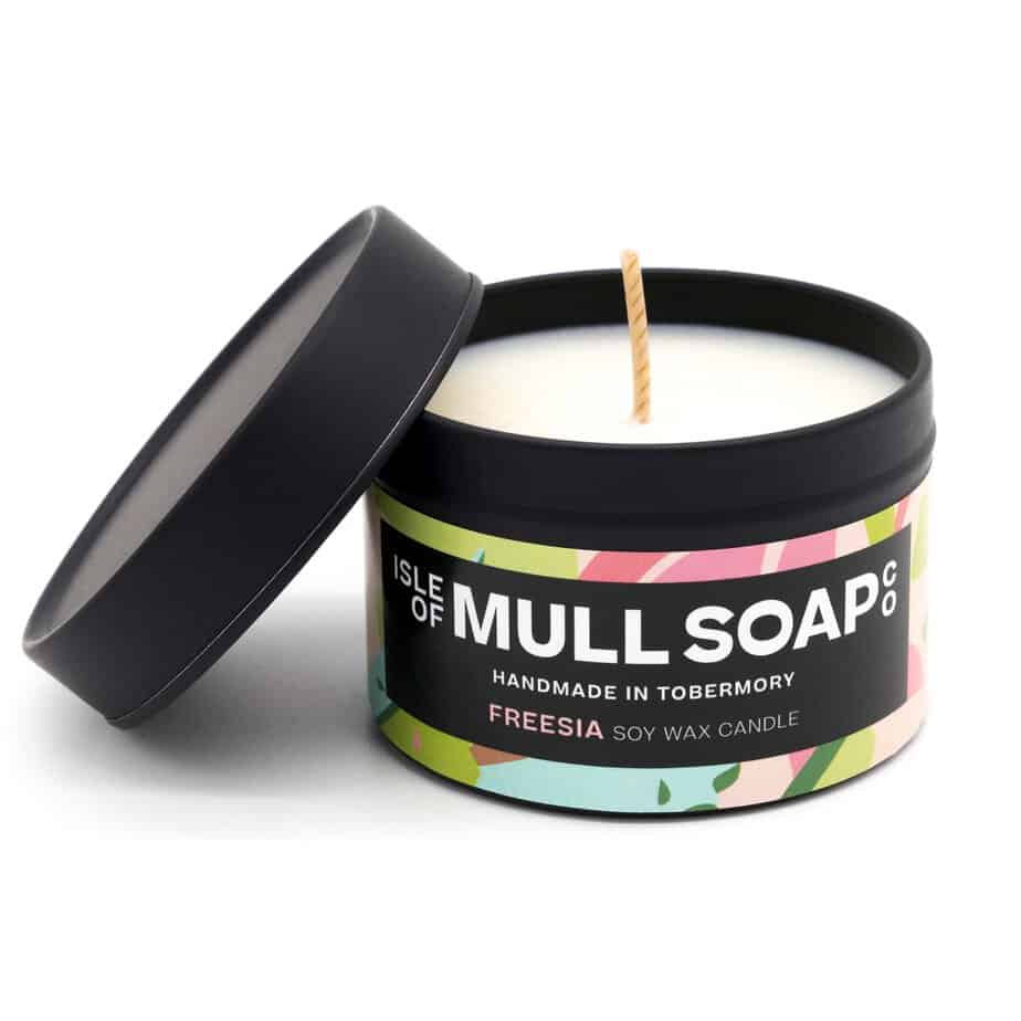 Freesia Isle of Mull Soy Candle - Image 1