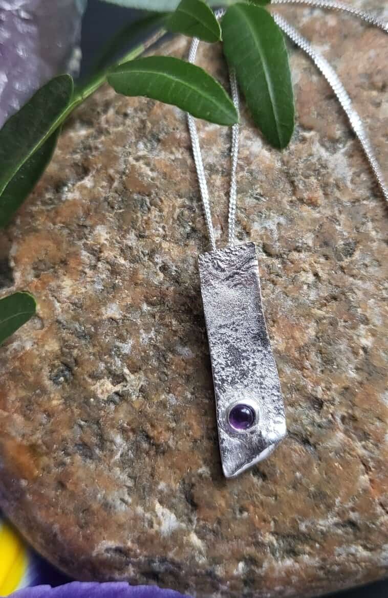 Heather Moor Amethyst Pendant - Image 1
