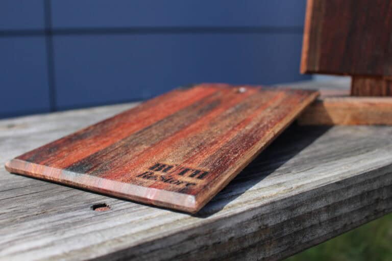 Handcrafted Reclaimed Hardwood Breakfast Board