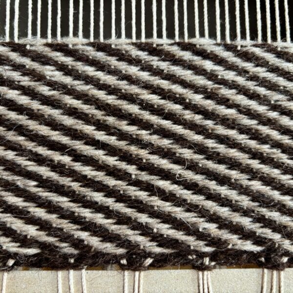 'North Ronaldsay to South Ronaldsay' - Handwoven Rug