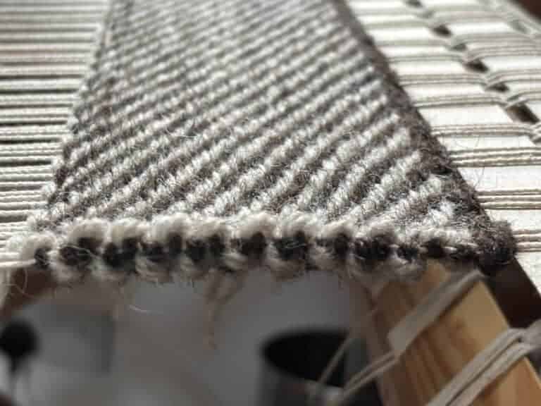'North Ronaldsay to South Ronaldsay' - Handwoven Rug