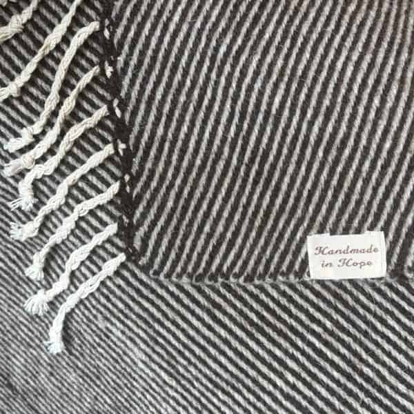 'North Ronaldsay to South Ronaldsay' - Handwoven Rug