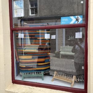 'North Ronaldsay to South Ronaldsay' - Handwoven Rug - Image 5