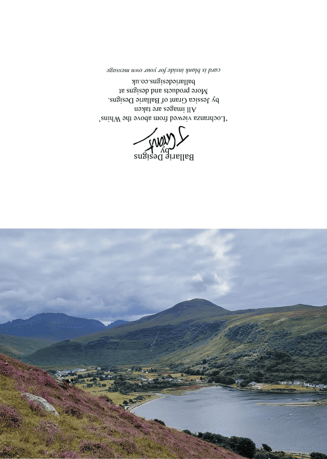 Lochranza Views | Greetings Cards