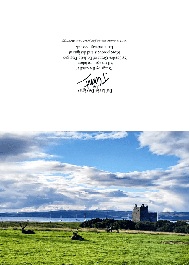 Lochranza Views | Greetings Cards