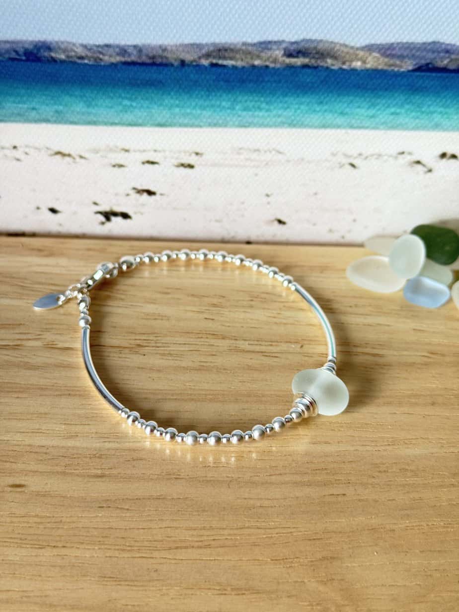Headland Hebridean Sea Glass Bracelet - Image 2