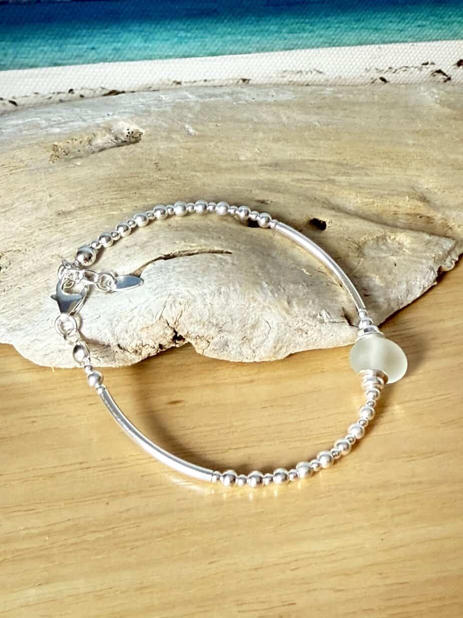 Headland Hebridean Sea Glass Bracelet - Image 3