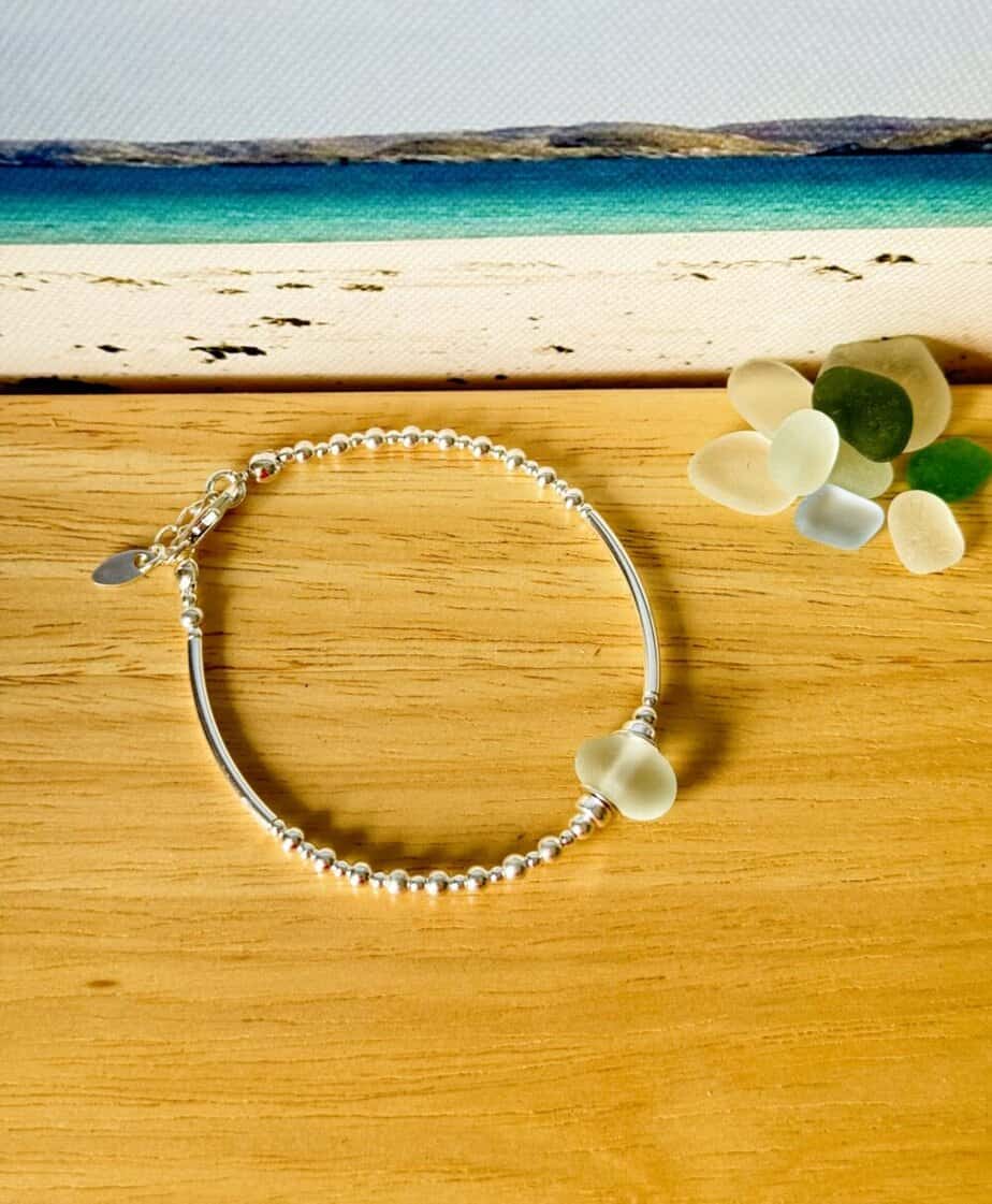 Headland Hebridean Sea Glass Bracelet - Image 1