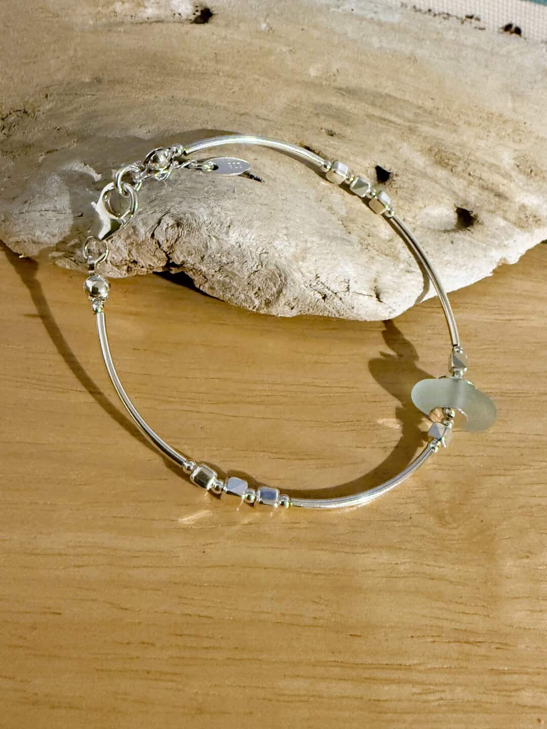 High Seas Hebridean Sea Glass Bracelet - Image 2