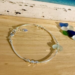 High Seas Hebridean Sea Glass Bracelet - Image 3