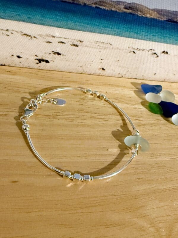 High Seas Hebridean Sea Glass Bracelet