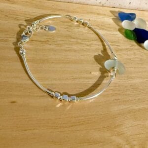 High Seas Hebridean Sea Glass Bracelet - Image 1